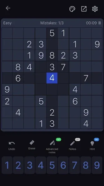 Sudoku - Classic Sudoku Puzzle screenshot 4