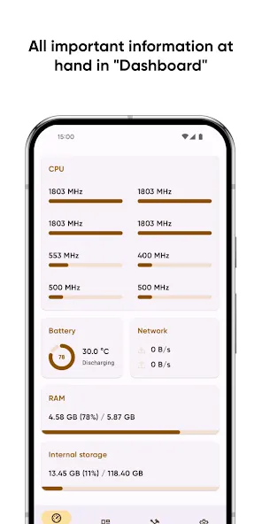 Castro Premium - system info screenshot 2