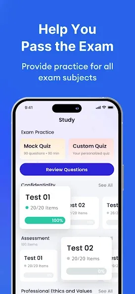 ASWB Exam Test Prep 2026 screenshot 18