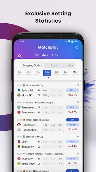 Matchplay: Live Scores & Stats screenshot 6