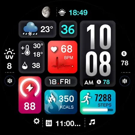 ML2U 242 Watch Face screenshot 27