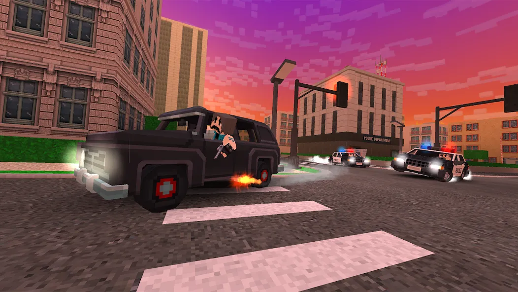 Block City Wars: Vice World 3d screenshot 7