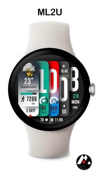 ML2U 250 Watch Face screenshot 5