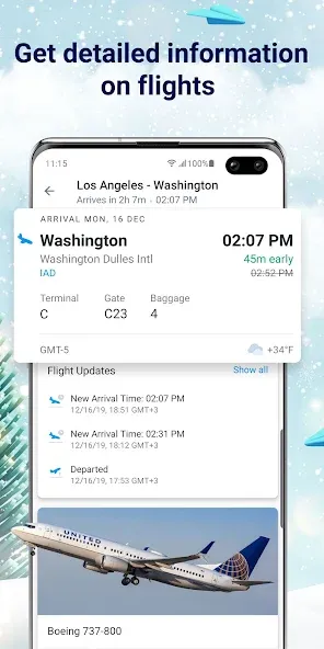 Planes Live - Flight Tracker screenshot 2