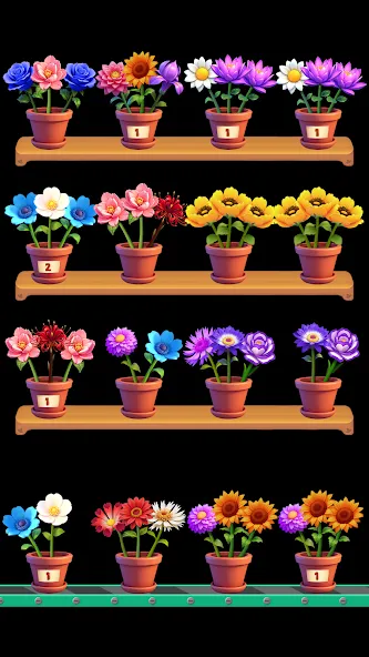 Blossom Bliss: Sort&Design screenshot 2