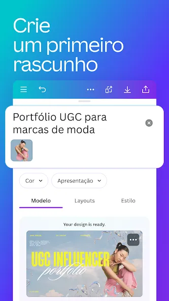 Canva: editor de fotos e vídeo screenshot 7