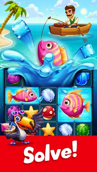 Tropic Trouble Match 3 Builder screenshot 1