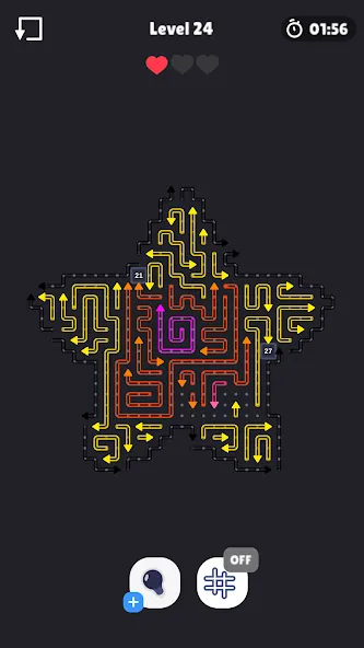 Neon Arrow Escape screenshot 5