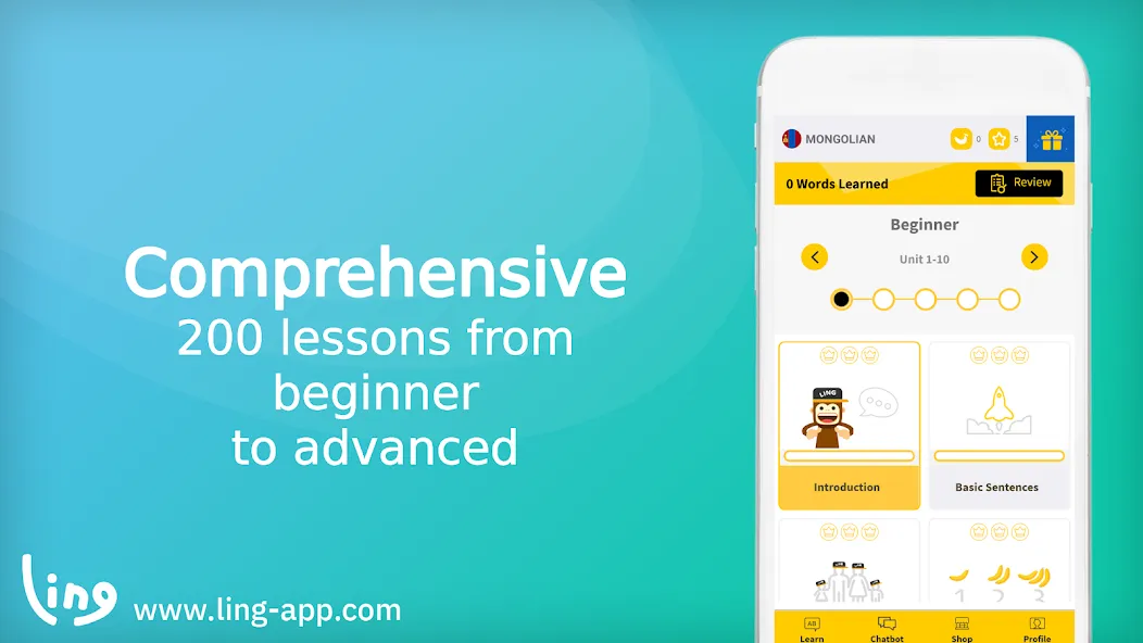 Ling Learn Mongolian Language screenshot 1