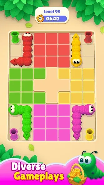 Wormmy Slither Puzzle screenshot 8