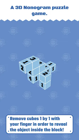 PiKuBo - 3D Nonogram Puzzles screenshot 1