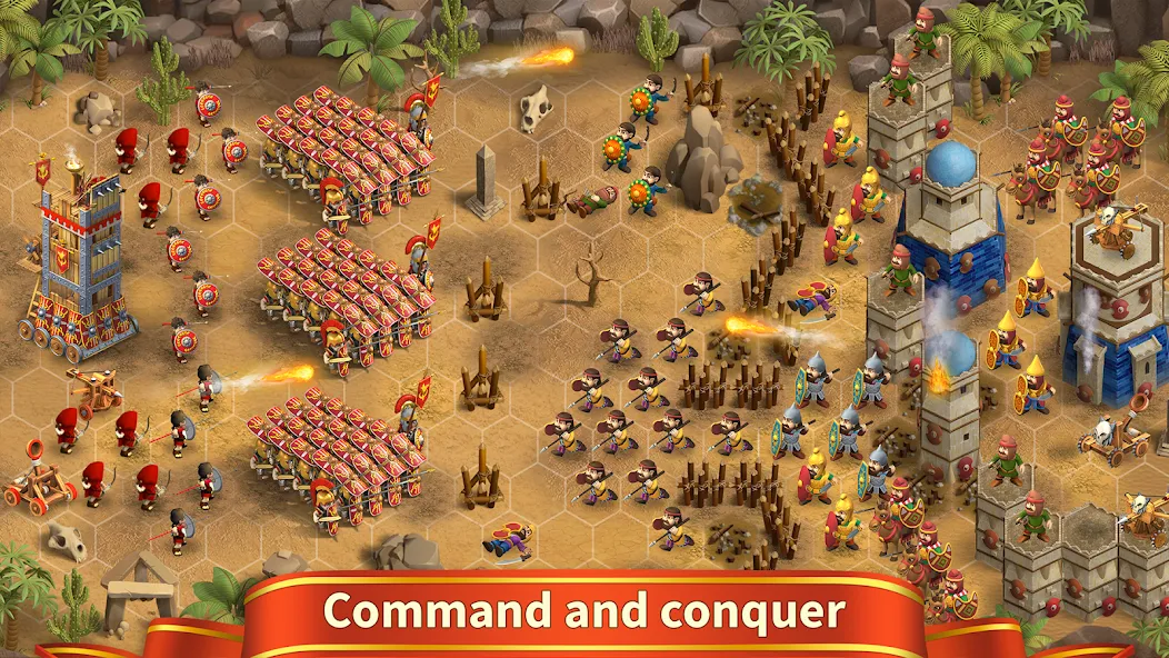 Rise of the Roman Empire: 戦争戦略 screenshot 2