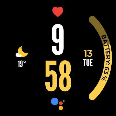 Night 49 - watch face screenshot 21