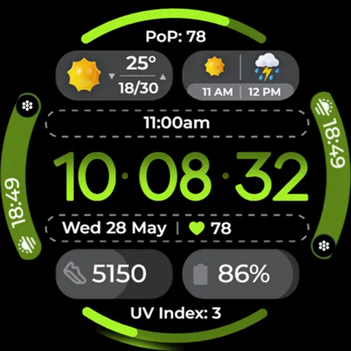 Minimal Weather Watch OMG 379 screenshot 24