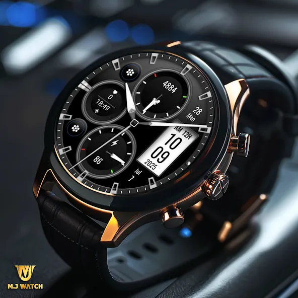 MJ178 Elegant Hybrid WatchFace screenshot 2