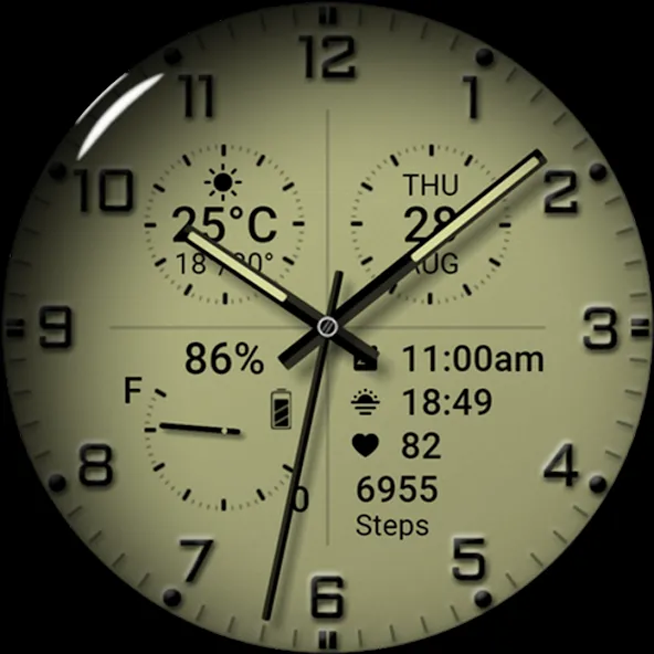 Watch face 10h08.com #68 screenshot 27