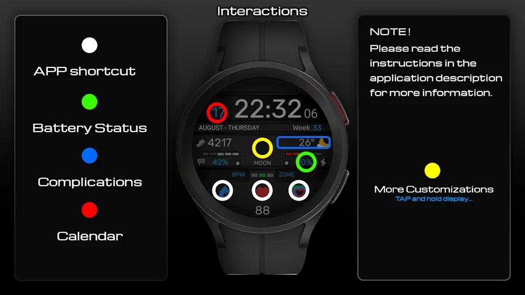 WaTchG003: Digital watch face screenshot 6