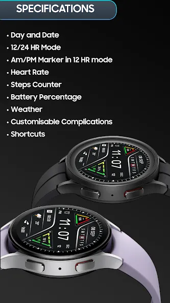 IA85 Digital Watchface screenshot 4