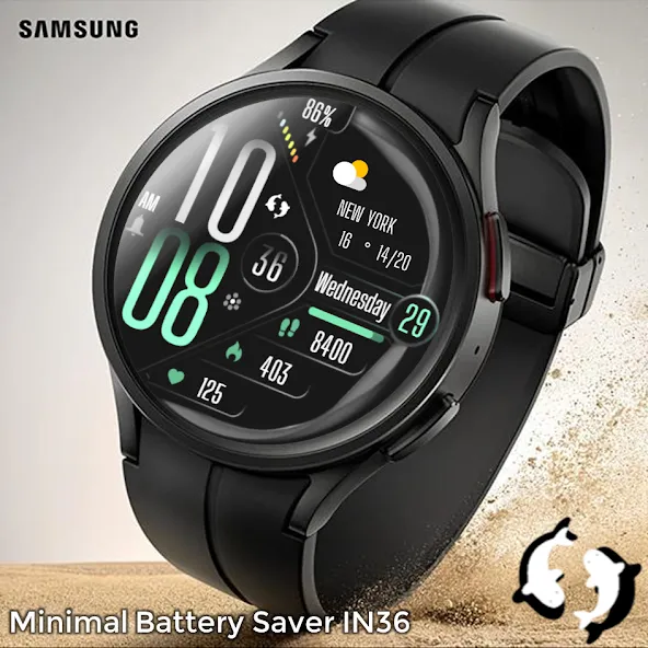 Minimal & Battery Saver IN36 screenshot 1