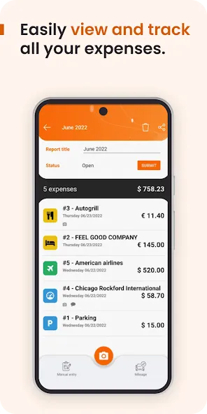 N2F - Expense Reports screenshot 3