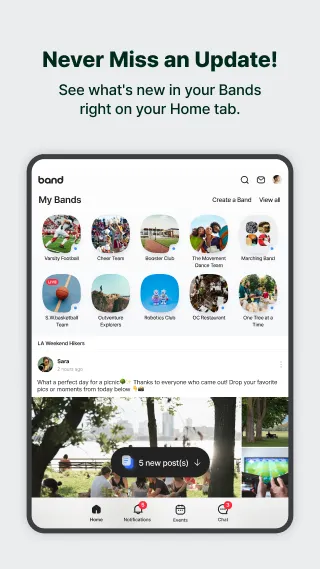 BAND - App for all groups screenshot 10