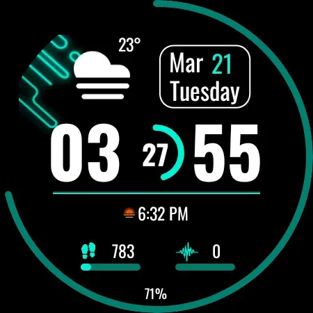 Minimalist Marvel Watch Face screenshot 18