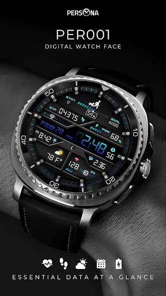 PER001 Smart Sport Watch Face screenshot 1