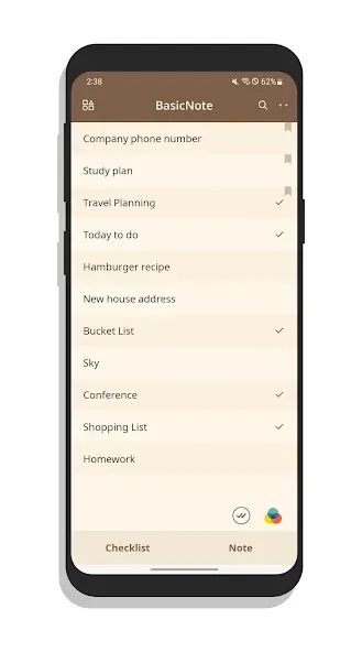 BasicNote: Simple Notes screenshot 1