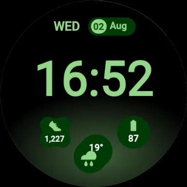 Minimal - Wear OS 3 Watch Face screenshot 7