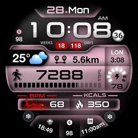ML2U 247 Watch Face screenshot 31