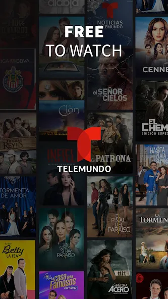 Telemundo: Series y TV en vivo screenshot 1