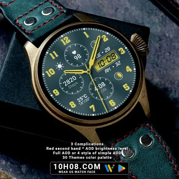 Watch face 10h08.com #90 screenshot 5