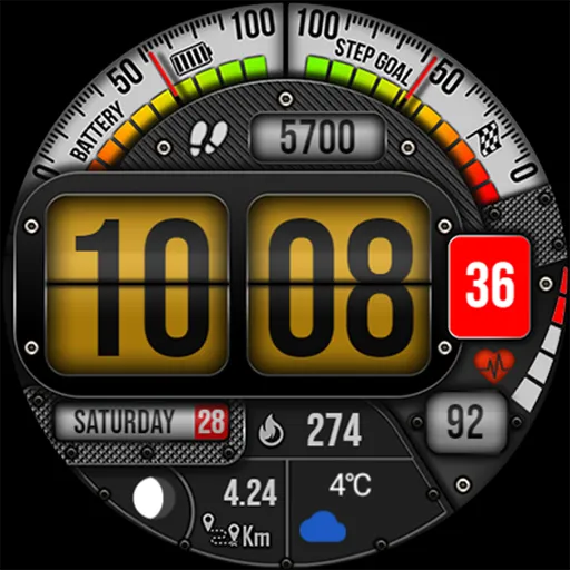 MB297 Digital Watch Face screenshot 26