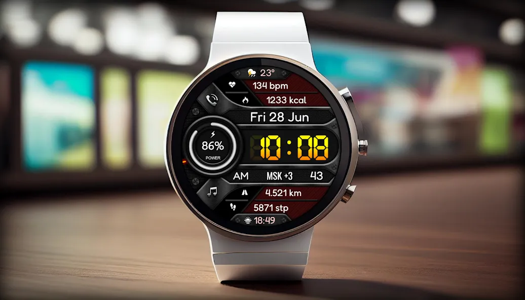 DIGI CORTEX Watch face screenshot 3