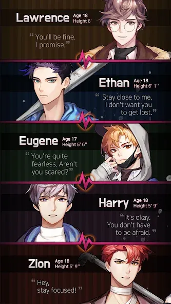 Dangerous Fellows:Otome Game screenshot 4