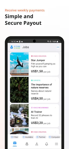 clickworker screenshot 3