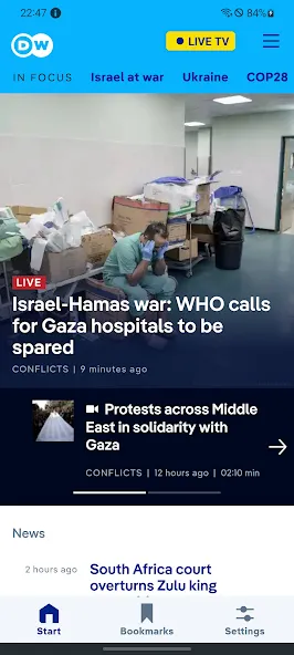 DW - Breaking World News screenshot 1