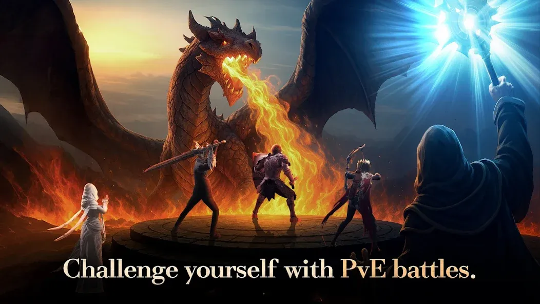 GODS RAID : Team Battle RPG screenshot 2