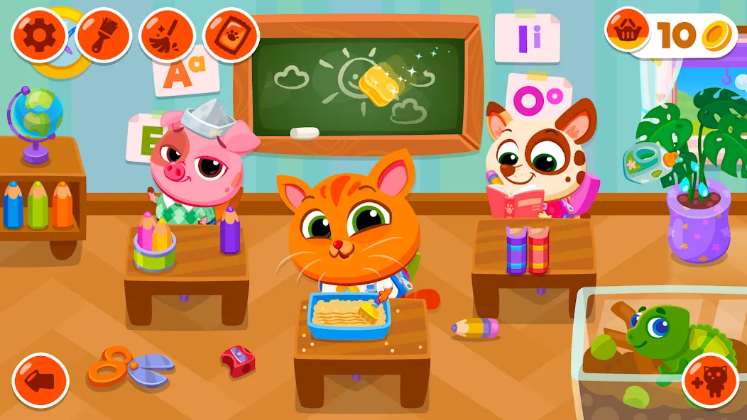 Bubbu School – Mes animaux screenshot 1