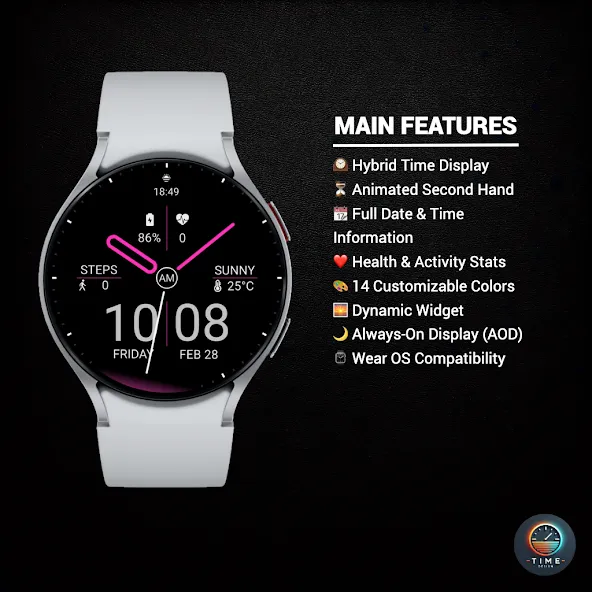 Magical Sweep Watch Face screenshot 2