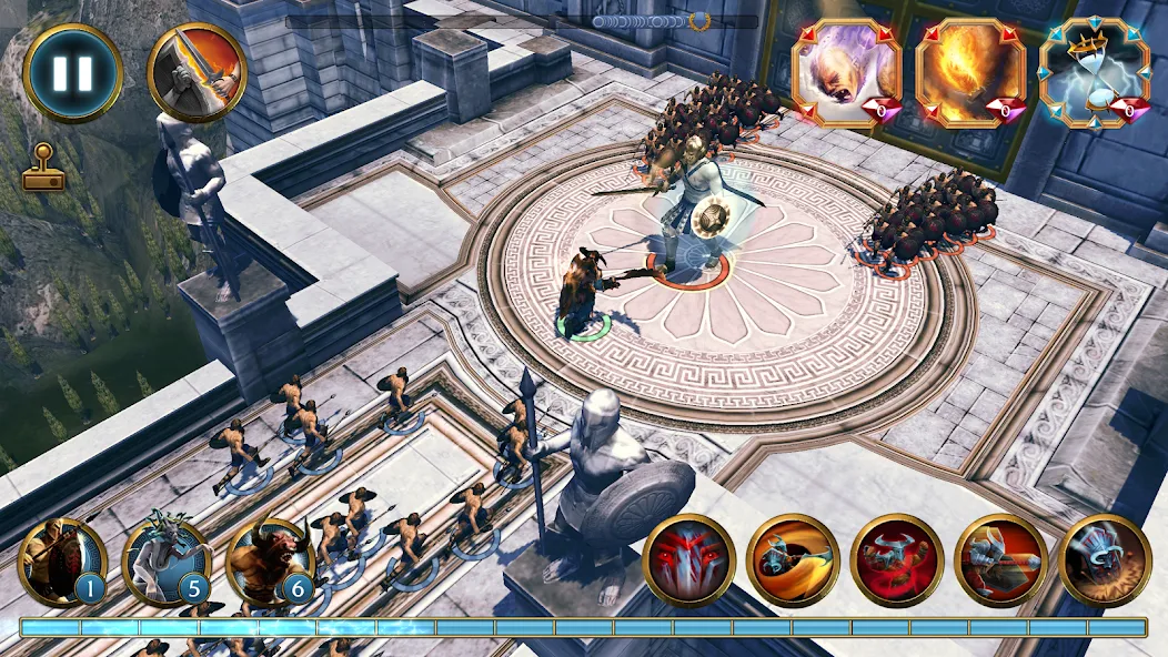 Olympus Rising: Strategy game screenshot 6
