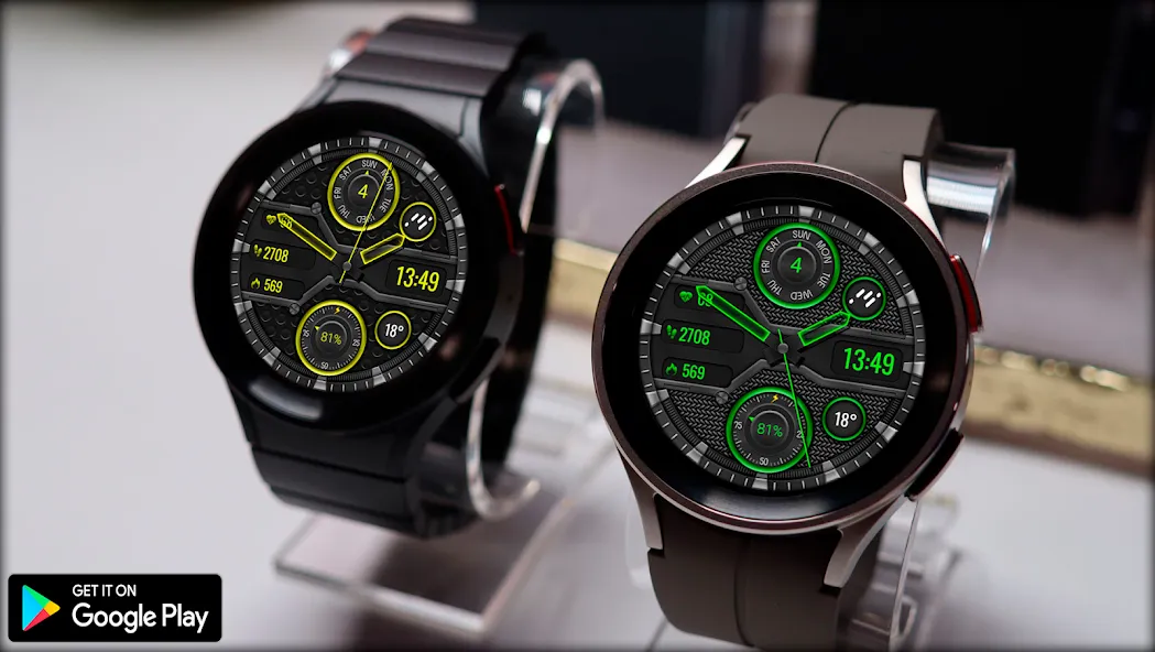 Hibrid Nezer Watch Face screenshot 3