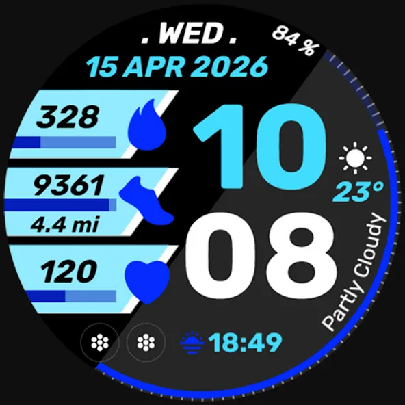 Active Edge Watch Face screenshot 36