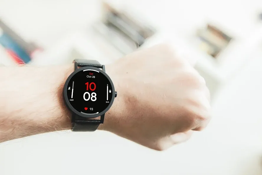 Pixel Clean Watch Face screenshot 2