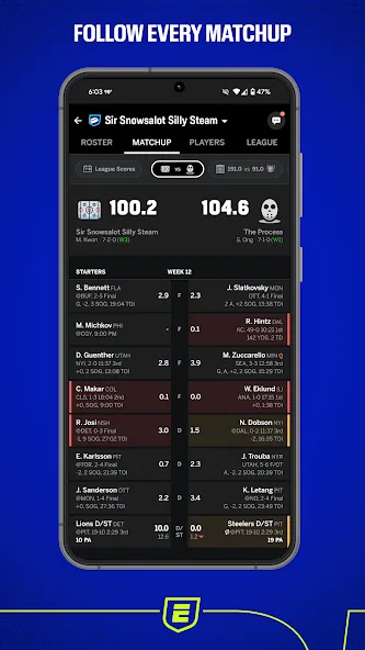 ESPN Fantasy Sports screenshot 1