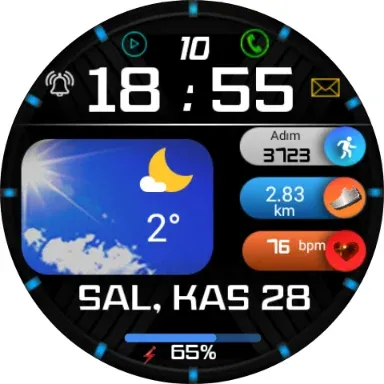 FSW248 digital Watchface screenshot 19
