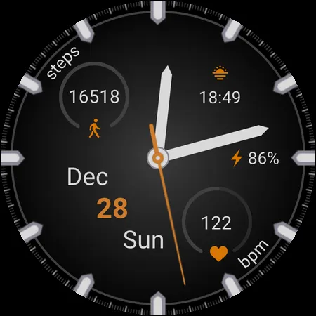 Elemental Clock Watch Face screenshot 5