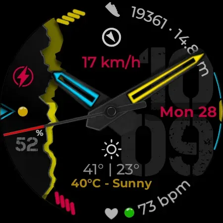 Watch Face CUE158 screenshot 8