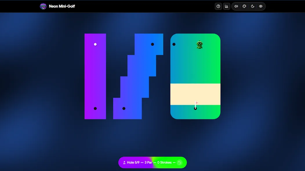 Neon Mini Golf Offline No Wifi screenshot 29