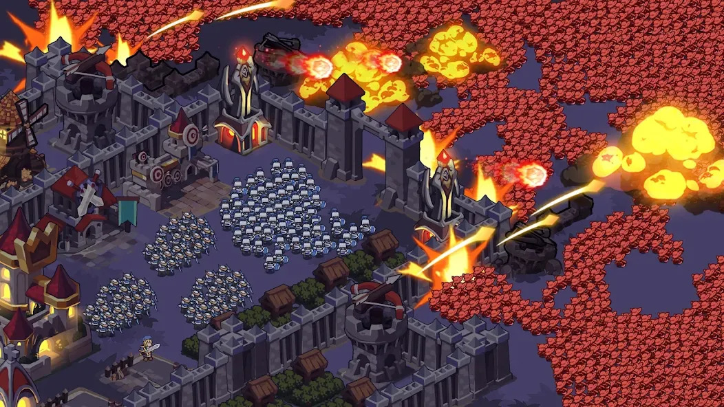 Nighty Knight: Fronteira TD screenshot 6